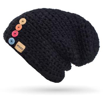 Čepice Night Button Beanie