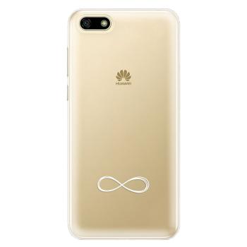 Odolné silikonové pouzdro iSaprio - čiré - Infinity - Huawei Y5 2018