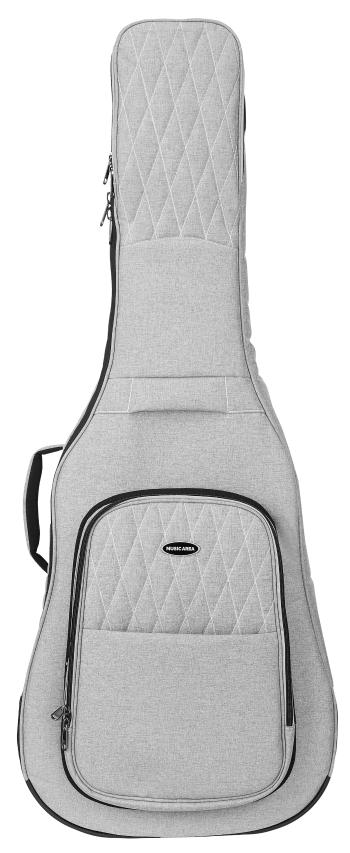 Music Area TANG30 Acoustic Guitar Case Gray