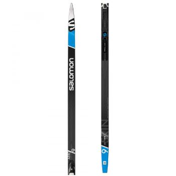 Salomon AERO 9 ESKIN+PLK SHIFT PRO Unisex běžecké lyže s vázáním, černá, velikost 190