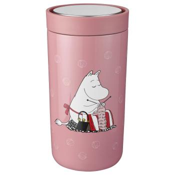 Cestovní hrnek TO GO CLICK MOOMIN 200 ml, růžová, Stelton