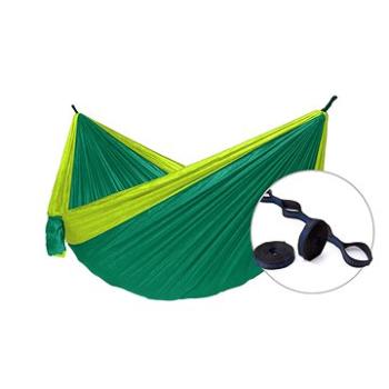 SET- Hamaka Camping (zelená)+Tree strap (84_SET Camping_SZEL+TS)