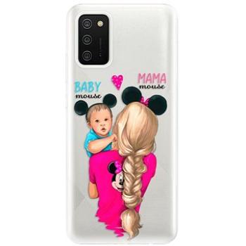 iSaprio Mama Mouse Blonde and Boy pro Samsung Galaxy A02s (mmbloboy-TPU3-A02s)