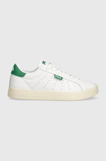 Kožené sneakers boty Fila LUSSO bílá barva, FFW0392