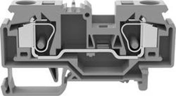 Průchodková svorka pružinová svorka Degson WS10-01P-11-00A(H), šedá, 1 ks