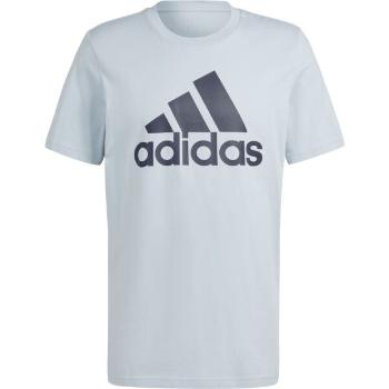 adidas BIG LOGO TEE Pánské triko, světle modrá, velikost