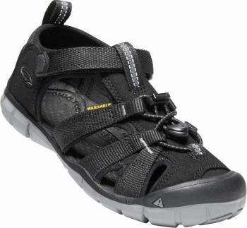 Keen SEACAMP II CNX YOUTH black/steel grey Velikost: 34 dětské sandály