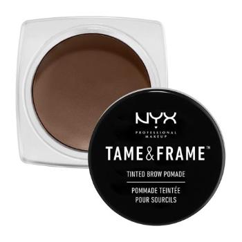 NYX Professional Makeup Tame & Frame Tinted Brow Pomade 5 g gel a pomáda na obočí pro ženy 02 Chocolate