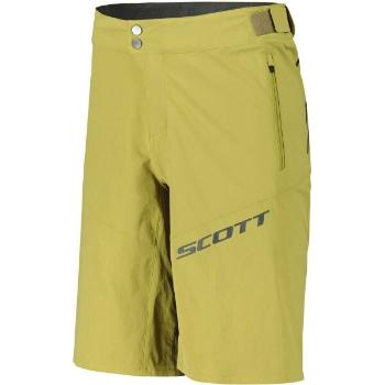 Scott ENDURANCE LS/FIT W/PAD Pánské cyklistické kraťasy, světle zelená, velikost L