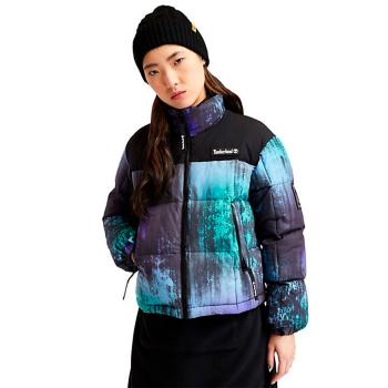 Bunda NL Sky Puffer with Aurora print – S