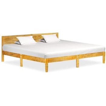 Rám postele masivní mangovníkové dřevo 200 cm (288434)