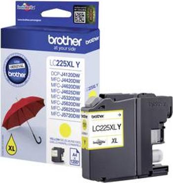 Brother Ink LC-225XLY originál žlutá LC225XLY