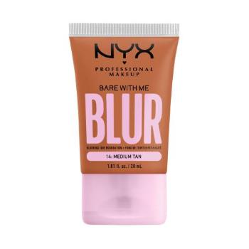 NYX Professional Makeup Bare With Me Blur Tint Foundation 30 ml make-up W 14 Medium Tan na normální pleť; na smíšenou pleť; na dehydratovanou pleť