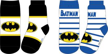 EPlus Sada 2 párů dětských ponožek - Batman modré/černé Velikost ponožek: 27-30