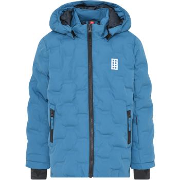 LegoWear LWJIPE 706 JACKET Dětská lyžařská bunda, modrá, velikost 128