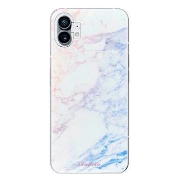 Odolné silikonové pouzdro iSaprio - Raibow Marble 10 - Nothing Phone (1)