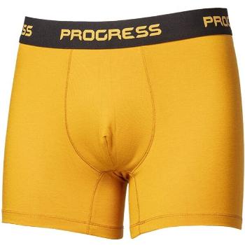 Progress CC SKN Pánské funkční boxerky, žlutá, velikost XXL