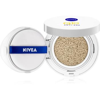 Nivea Q10 Cushion Pečující tónovací krém v houbičce odstín 01 Light-Medium 15 g