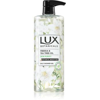 Lux Maxi Freesia & Tea Tree Oil sprchový gel s pumpičkou 750 ml