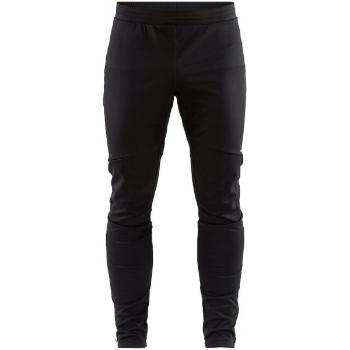 Craft GLIDE Pánské zateplené softshellové kalhoty, černá, velikost XL