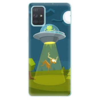 Odolné silikonové pouzdro iSaprio - Alien 01 - Samsung Galaxy A71