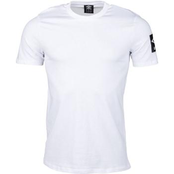 Umbro FW TERRACE GRAPHIC TEE Pánské triko, bílá, velikost XL