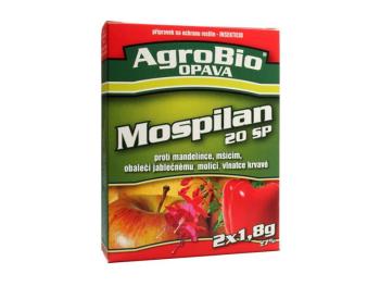 Přípravek proti mšicím a molicím AGROBIO Mospilan 20 SP 2x1,8g