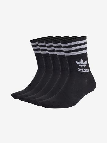 adidas Originals Ponožky 5 párů Černá