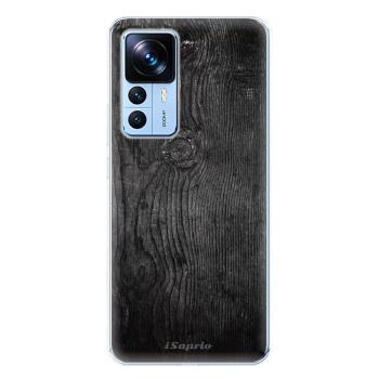 Odolné silikonové pouzdro iSaprio - Black Wood 13 - Xiaomi 12T / 12T Pro