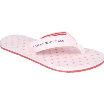 Tommy Hilfiger FLAGS FLAT BEACH SANDAL Dámské žabky, růžová, velikost 36