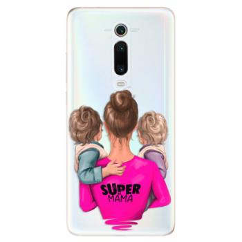 Odolné silikonové pouzdro iSaprio - Super Mama - Two Boys - Xiaomi Mi 9T Pro