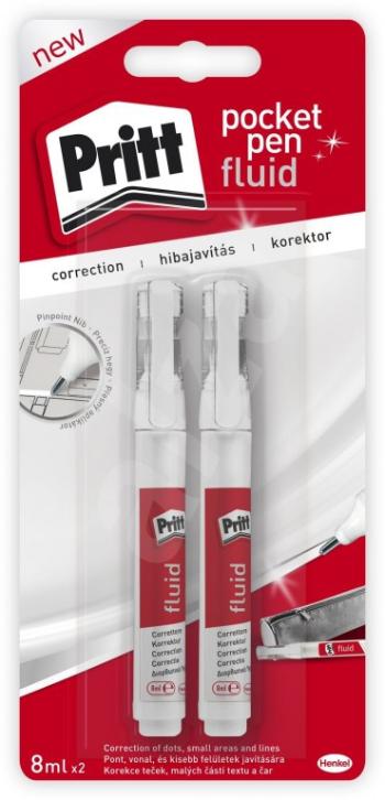 Korekční pero Pritt 8ml x 2ks v blistru