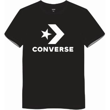 Converse STAR CHEVRON TEE Pánské tričko, černá, velikost XXL