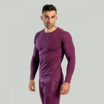 Tričko s dlouhým rukávem Essential Plum XXL - STRIX