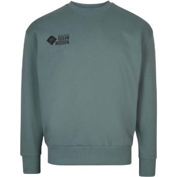 O'Neill ATLANTIC SWEAT CREW Pánská mikina, tmavě zelená, velikost XL