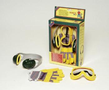Dětské nářadí Klein Bosch - sluchátka,rukavice,brýle 