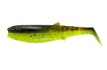 Savage gear gumová nástraha cannibal shad chartreuse pumpkin - 10 cm 9 g