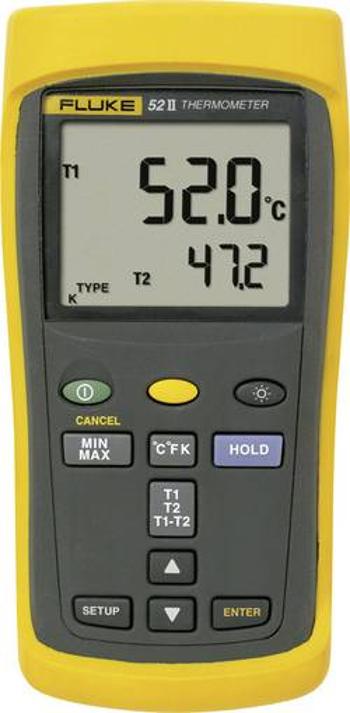 Teploměr Fluke 52 II, -250 - +1372 °C, typ senzoru J , K, T , E