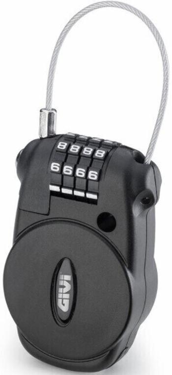 Givi S220 Combination Lock Black Ocelové lanko-Zámek