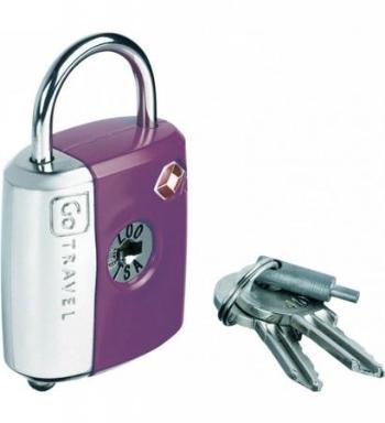 Go Travel zámek Dual Combi/Key TSA Lock orange