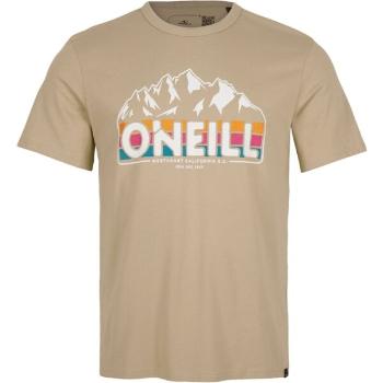 O'Neill OUTDOOR T-SHIRT Pánské tričko, béžová, velikost XXL