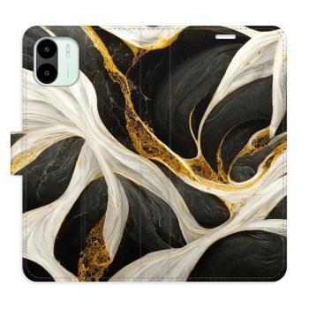 Flipové pouzdro iSaprio - BlackGold Marble - Xiaomi Redmi A1 / A2