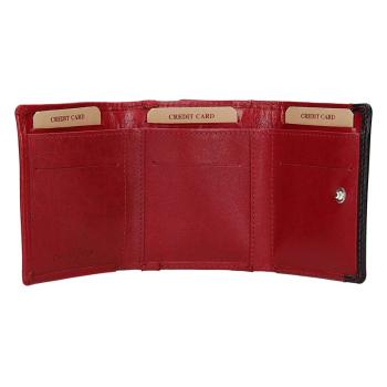 Lagen Dámská peněženka kožená BLC/160231 Červená/Černá