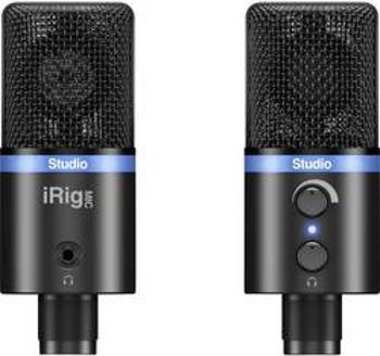 USB studiový mikrofon IK Multimedia IRIG MIC STUDIO BLACK