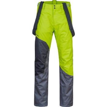 Hannah MENIR Pánské lyžařské kalhoty, reflexní neon, velikost L