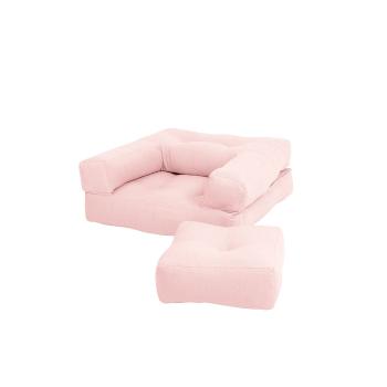 Dětské variabilní křeslo Mini Cube – Pink