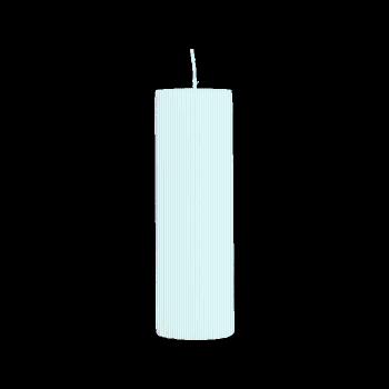 Bílá svíčka 6x20 cm