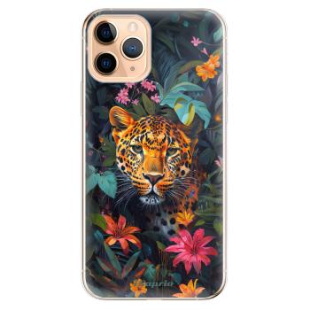 Odolné silikonové pouzdro iSaprio - Flower Jaguar - iPhone 11 Pro