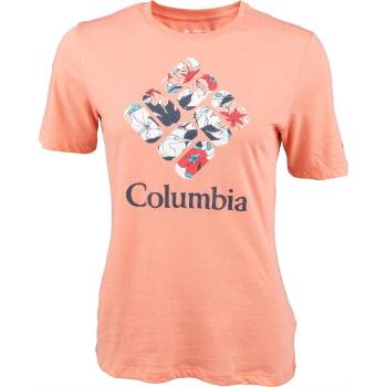 Columbia BLUEBIRD DAY RELAXED CREW NECK Dámské tričko, lososová, velikost L