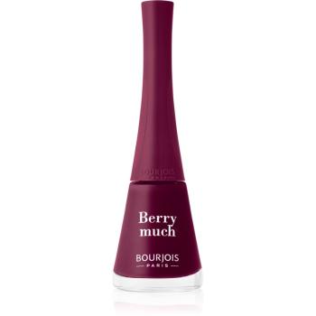 Bourjois 1 Seconde rychleschnoucí lak na nehty odstín 007 Berry Much 9 ml